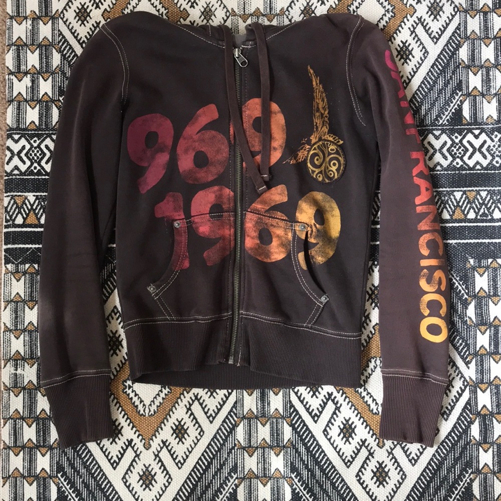 GAP 1969 Love Peace Forever Hoodie